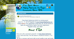 Desktop Screenshot of free-spirit.org