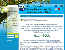 Tablet Screenshot of free-spirit.org
